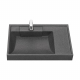 Раковина АКВАТОН Рейн 80 графит