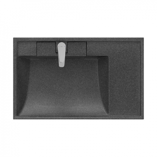Раковина АКВАТОН Рейн 80 графит