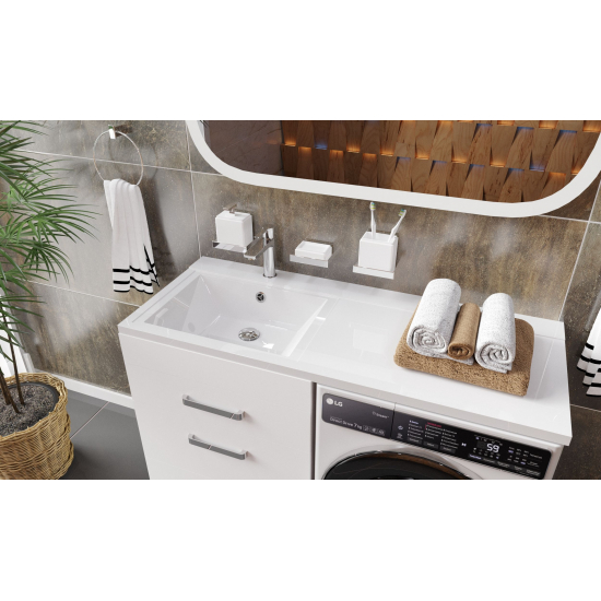 Раковина ANDREA Cosmos 110 L левая