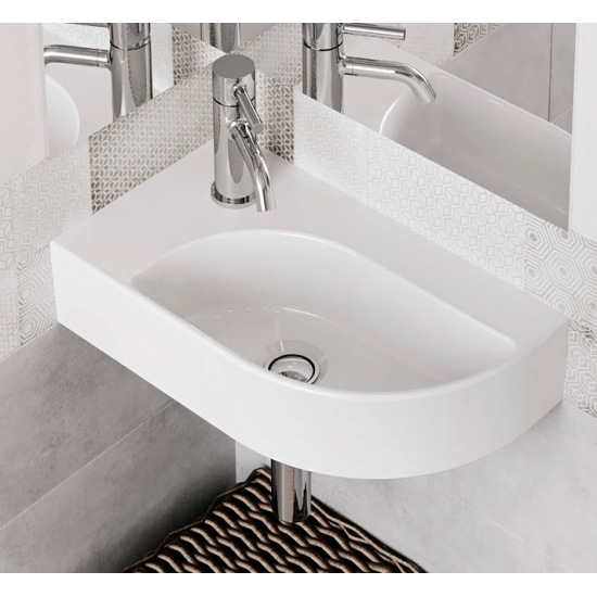 Раковина CERSANIT Cameo 45 левая