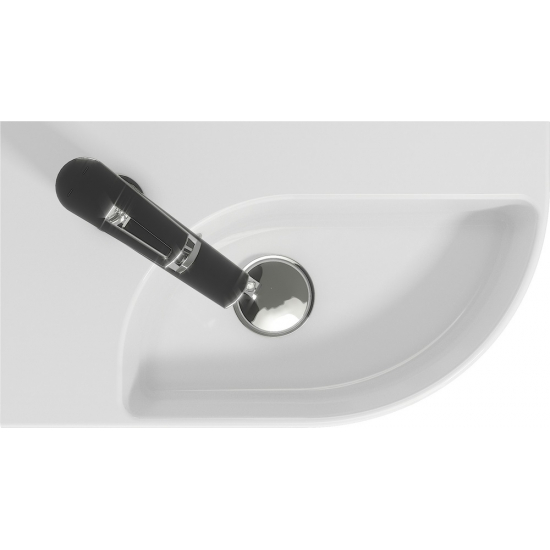 Раковина CERSANIT Cameo 45 левая