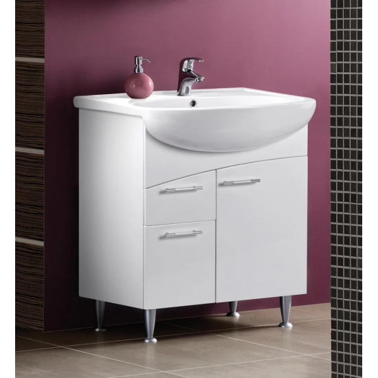 Раковина CERSANIT Erica 60 (реализация с мебелью Aura Глория)