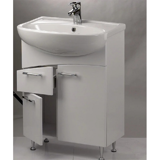 Раковина CERSANIT Erica 60 (реализация с мебелью Aura Глория)