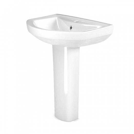 Раковина GESSO Омега 61 с пьедесталом