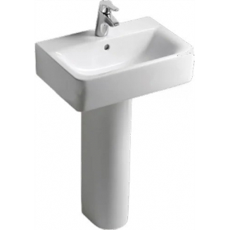 Раковина IDEAL STANDARD Connect Cube 55 см, E784401 с пьедесталом