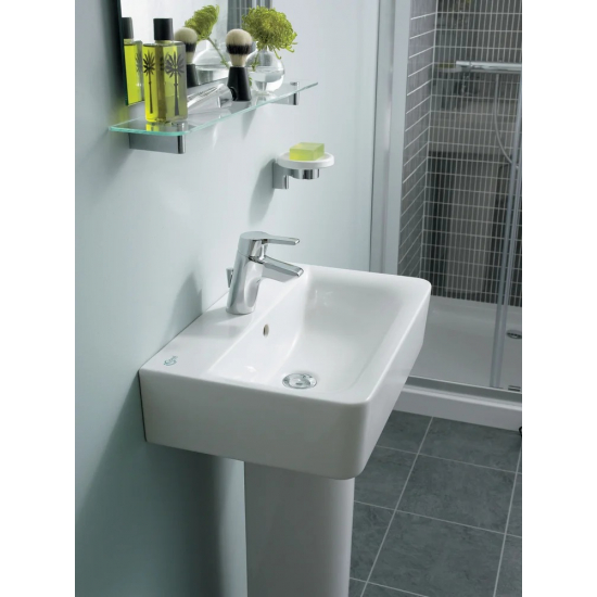 Раковина IDEAL STANDARD Connect Cube 60 см, E794501 с пьедесталом