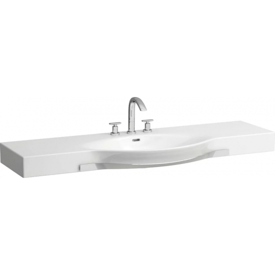 Раковина LAUFEN Palace 150 см 8.1270.6.000.104.1 с полотенцедержателем