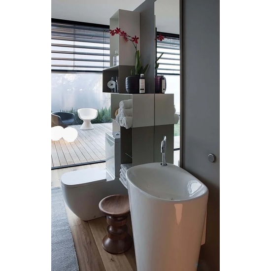 Раковина LAUFEN Palomba 52,5 см 8.1180.4.000.104.1 напольная