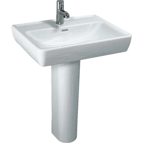 Раковина LAUFEN Pro 60 см 8.1895.2.000.104.1 с пьедесталом