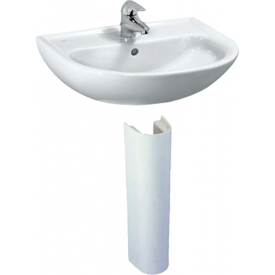 Раковина LAUFEN Pro 65 см 8.1095.3.000.104.1 с пьедесталом