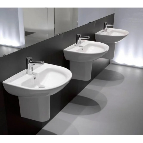 Раковина LAUFEN Pro 65 см 8.1095.3.000.104.1 с полупьедесталом