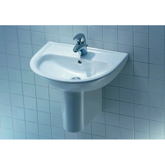 Раковина LAUFEN Pro 65 см 8.1095.3.000.104.1 с полупьедесталом