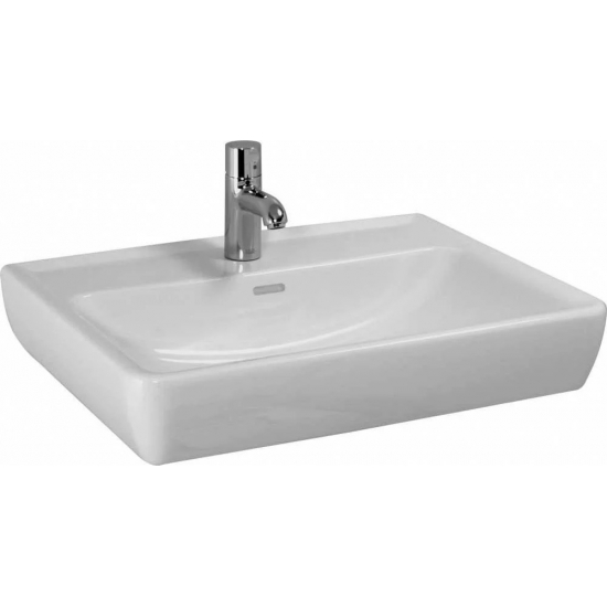Раковина LAUFEN Pro 65 см 8.1895.3.000.104.1 с полупьедесталом