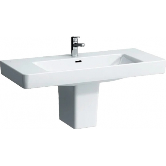 Раковина LAUFEN Pro S 105 см 8.1396.6.000.104.1, с полупьедесталом