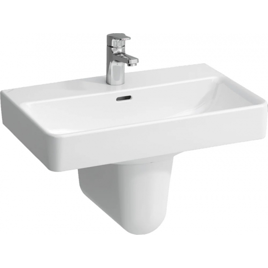 Раковина LAUFEN Pro S 55 см 8.1895.8.000.104.1 с полупьедесталом