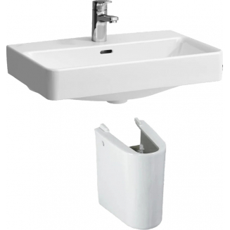 Раковина LAUFEN Pro S 60 см 8.1895.9.000.104.1 с полупьедесталом