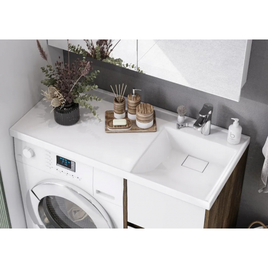 Раковина мебельная АКВАТОН Лондри 105 R правая