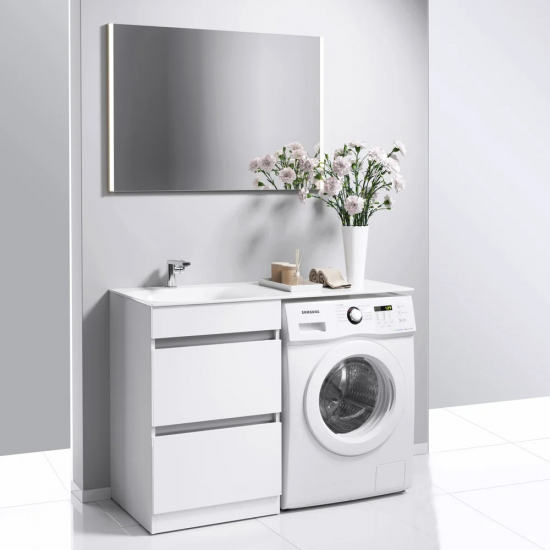 Раковина мебельная AQWELLA Forma 115 L левая