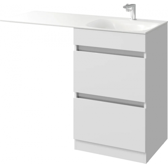 Раковина мебельная AQWELLA Forma 115 R правая