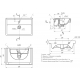 Раковина мебельная DREJA Мини 60 СК
