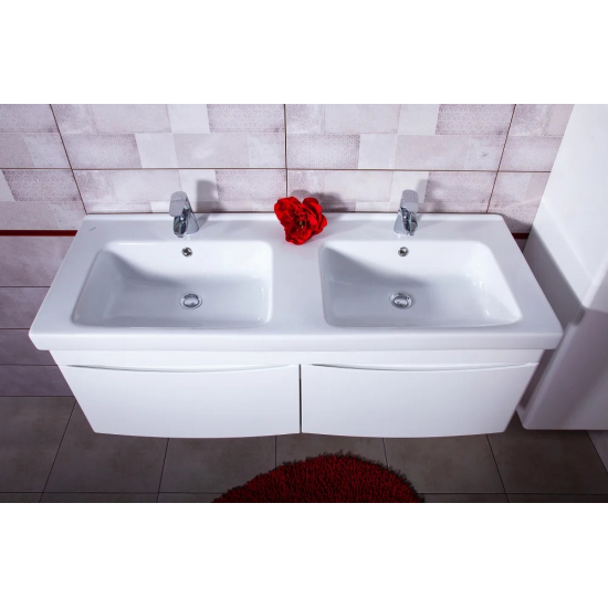 Раковина мебельная DREJA MYJOYS Гармония 125 двойная