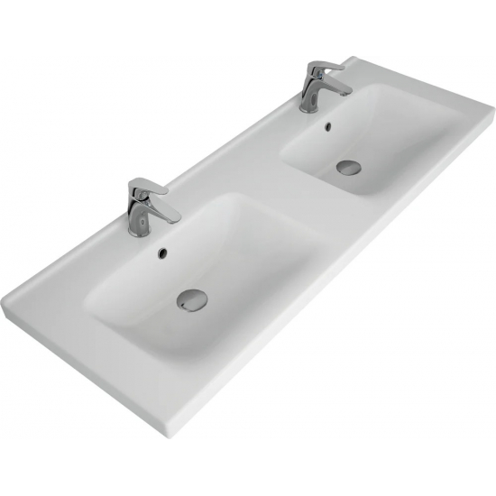 Раковина мебельная DREJA MYJOYS Гармония 125 двойная