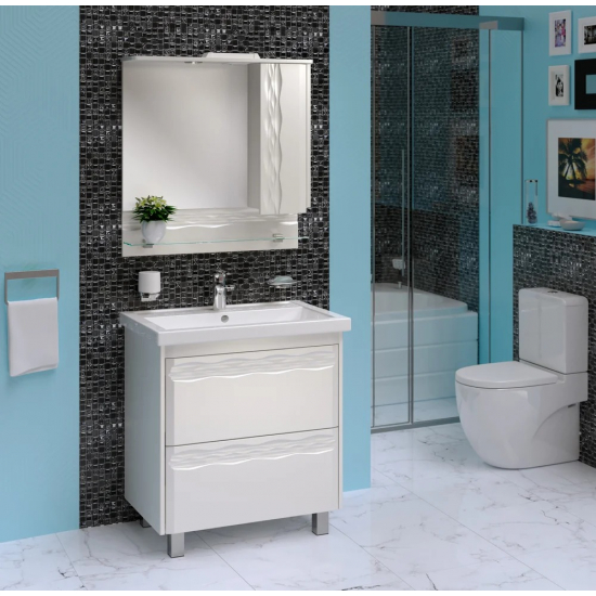 Раковина мебельная KIROVIT Фостер 70 белый