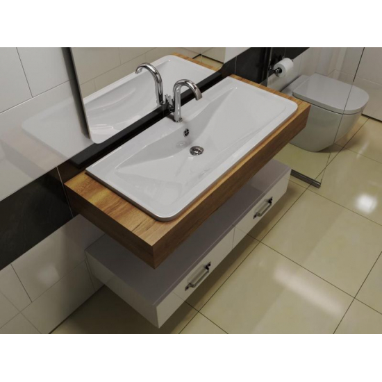 Раковина мебельная MADERA  Adel 80 (для тумб AURA Токио)