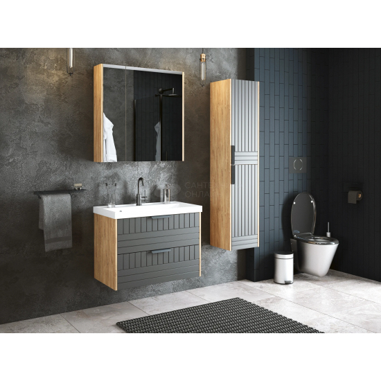 Раковина мебельная MADERA Classica 80 (для тумб AURA Аврора, Vanessa, Лаура)