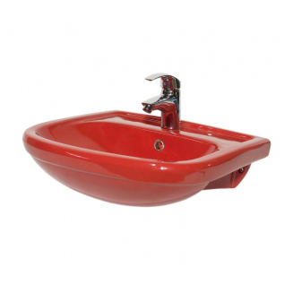 Раковина мебельная ОСКОЛЬСКАЯ КЕРАМИКА Альфана 52 красная