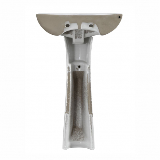 Раковина MIRSANT Silk 51 с пьедесталом