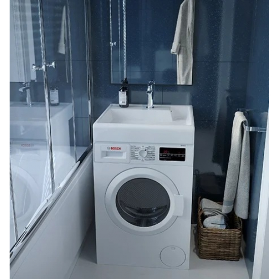 Раковина над стиральной машиной KIROVIT Престиж 600х600 с кронштейнами