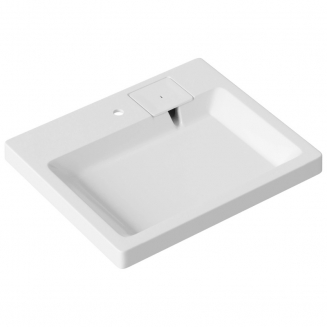 Раковина над стиральной машиной MIXLINE Лайн 60x50 с кронштейнами