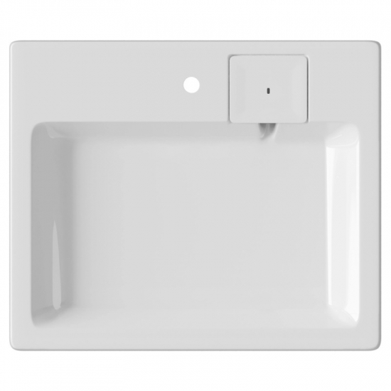 Раковина над стиральной машиной MIXLINE Лайн 60x50 с кронштейнами