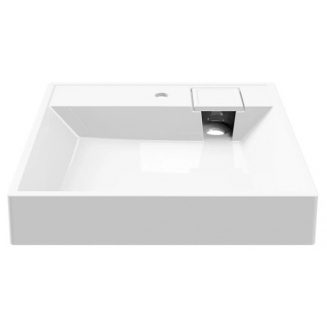 Раковина над стиральной машиной MIXLINE Лерон 60x60 с кронштейнами