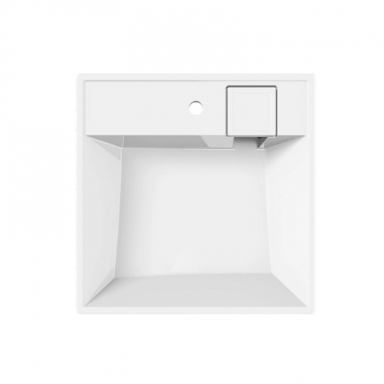 Раковина над стиральной машиной MIXLINE Лерон 60x60 с кронштейнами