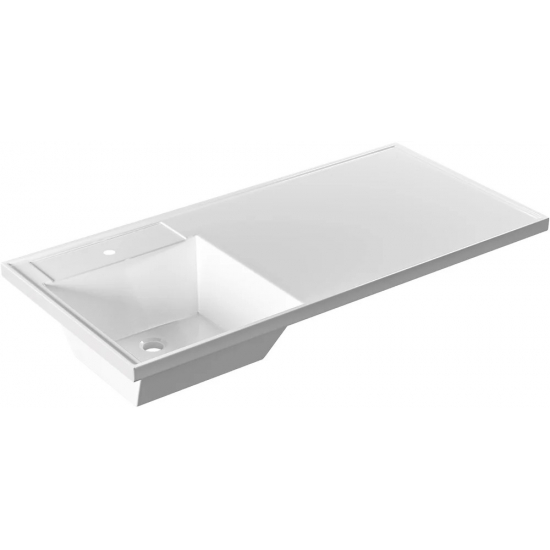 Раковина над стиральной машиной САНТА Лидер 100 L левая