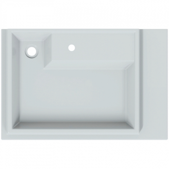 Раковина над стиральной машиной САНТА Юпитер 75 L левая