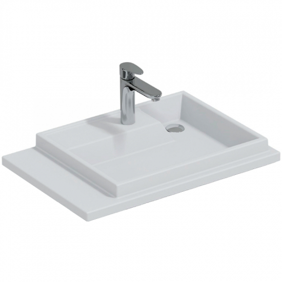 Раковина над стиральной машиной САНТА Юпитер 75 R правая