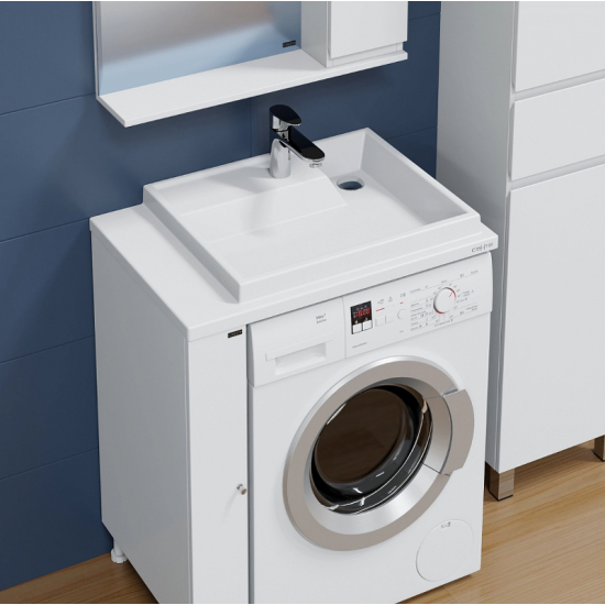 Раковина над стиральной машиной САНТА Юпитер 75 R правая