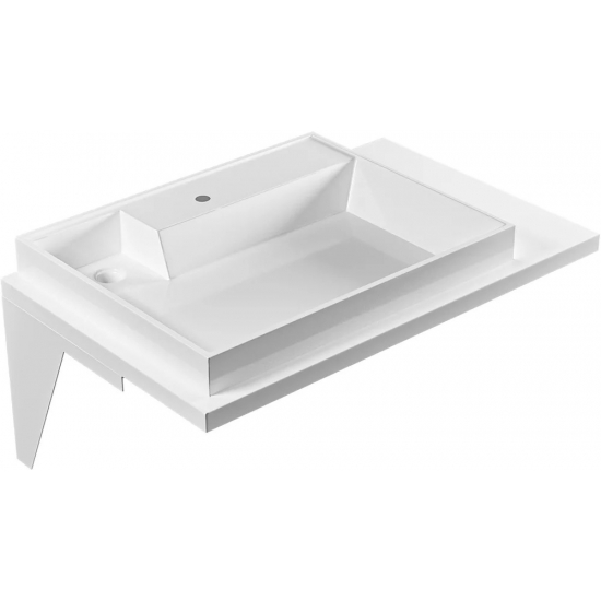 Раковина над стиральной машиной САНТА Юпитер 80 L левая