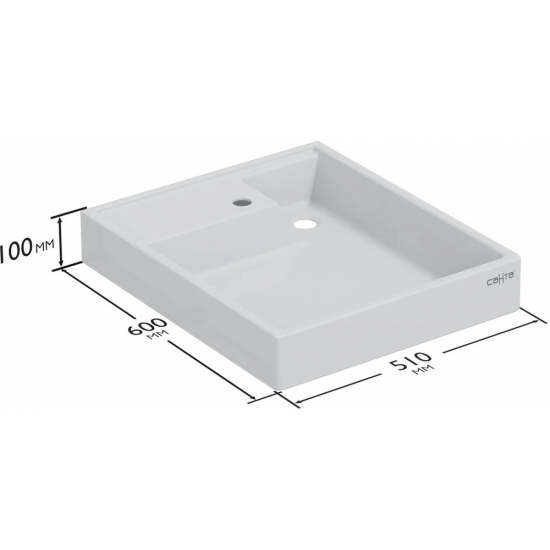 Раковина над стиральной машиной САНТА Юпитер мини 50х60