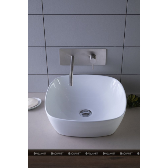 Раковина накладная AQUANET Trend 1 белая