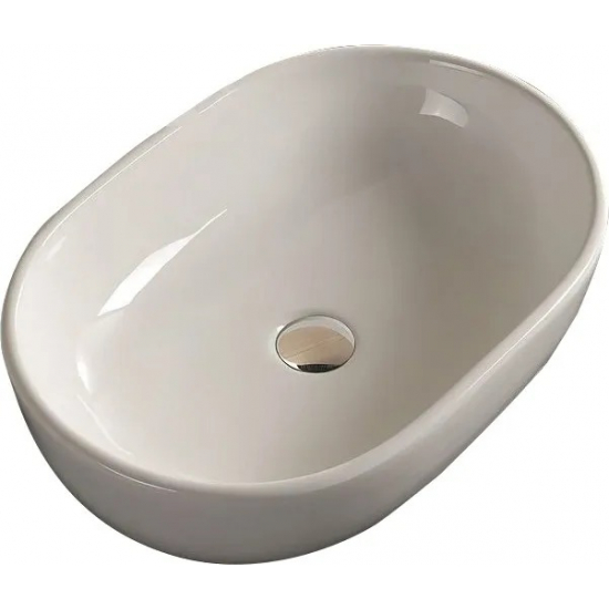 Раковина накладная ART&MAX AM-5006-X белая