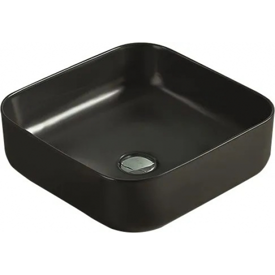 Раковина накладная ART&MAX AM-78110-MB матовая черная