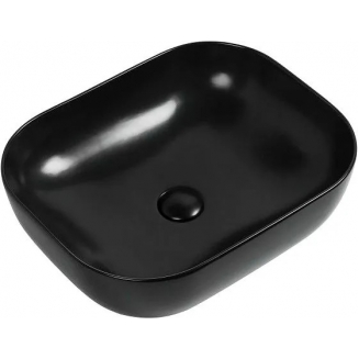 Раковина накладная ART&MAX AM110-T-MB матовая черная