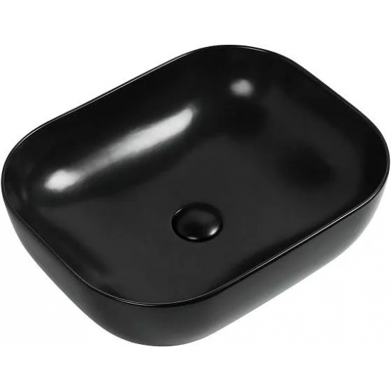 Раковина накладная ART&MAX AM110-T-MB матовая черная