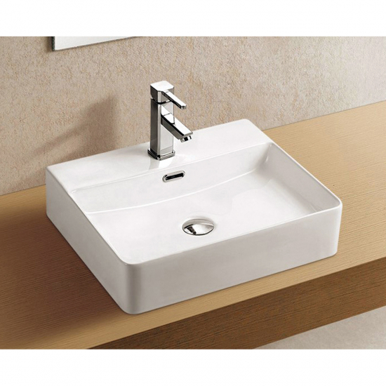 Раковина накладная AZARIO AZ-2173-S 515x425x135