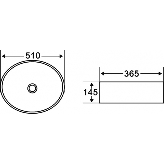 Раковина накладная BELBANGO BB1049