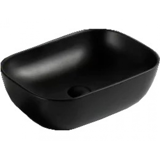 Раковина накладная BELBANGO BB1302-H301 черная